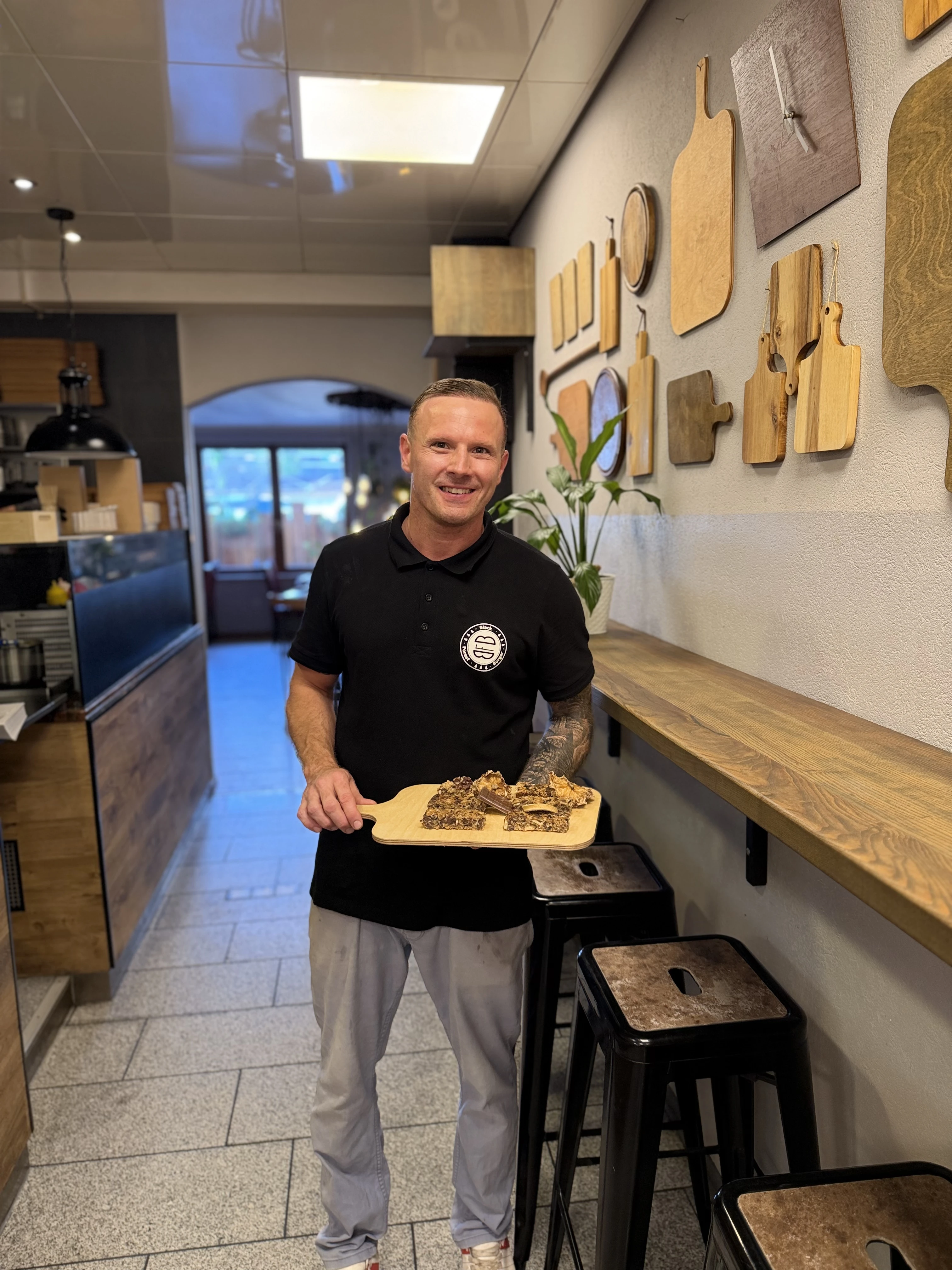 Hausgemachte Müsliriegel mit viel Protein